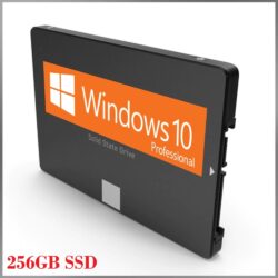 Preinstalled 256GB SSD Drive with Microsoft Windows 10 Professional READY TO RUN
