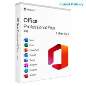 Microsoft Office 2021 Professional Plus 5PC Users LIFETIME Product Key