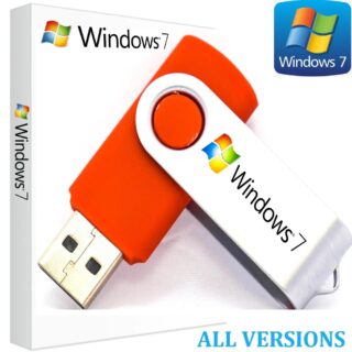 Microsoft Windows 7 All Versions Reinstall Computer Laptop Recovery Repair USB