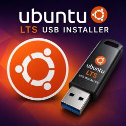 Ubuntu 22.04.3 LTS Operating system Bootable USB Re Install