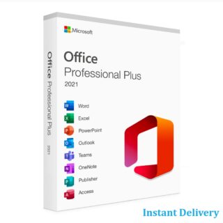 Microsoft Office 2021 Professional Plus Lifetime Word Excel Outlook Publisher 1 PC