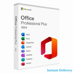 Microsoft Office 2024 Professional Plus Lifetime Word Excel Outlook Publisher 1 PC